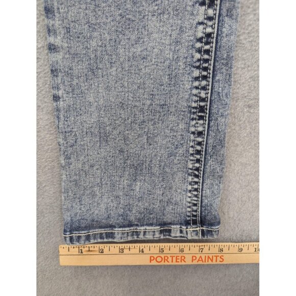 Stella in dreams Jeans Womens 9/29 Blue Bootcut Embroidered Western Bull Skull - Picture 7 of 16